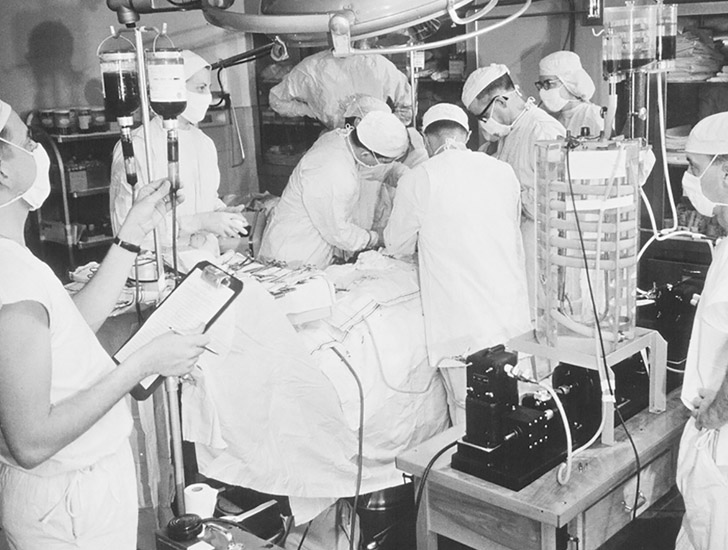 UW Medicine - 1956 Heart Lung Bypass surgery