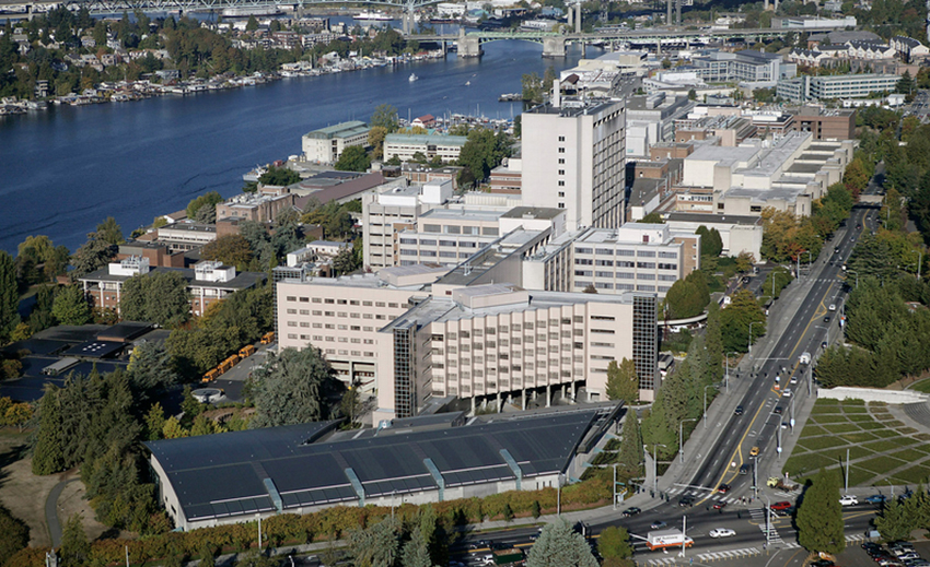 UW Medical Center aerial view
