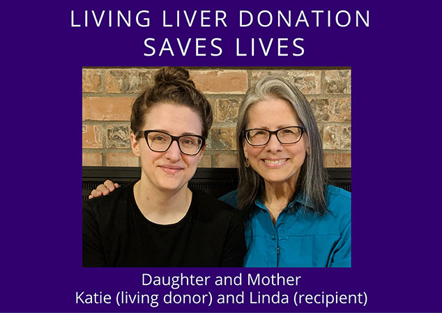 Image of Linda and Katie, Live Liver Donor
