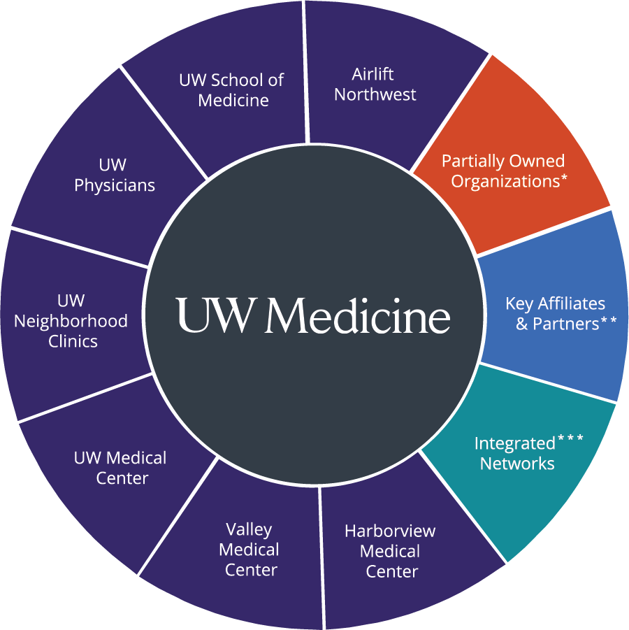 Brand Understanding Wheel: Understand the UW Medicine Organization