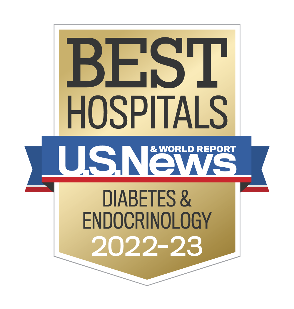 US News best hospital for diabetes and endocrinology