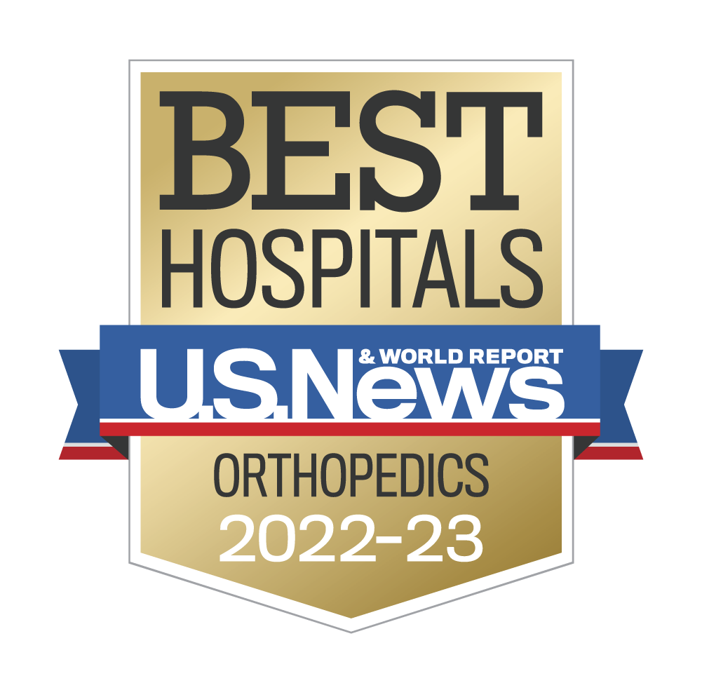 US News best hospital for orthopedics