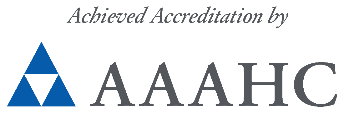 Accredited by the Accreditation Association for Ambulatory Health Care